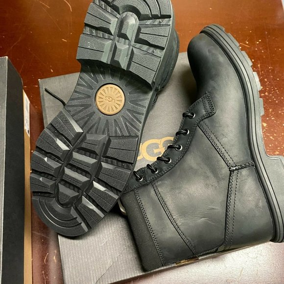 Ugg Biltmore Leather Work Boots Size 8.5 10.5 1213 - Picture 6 of 8